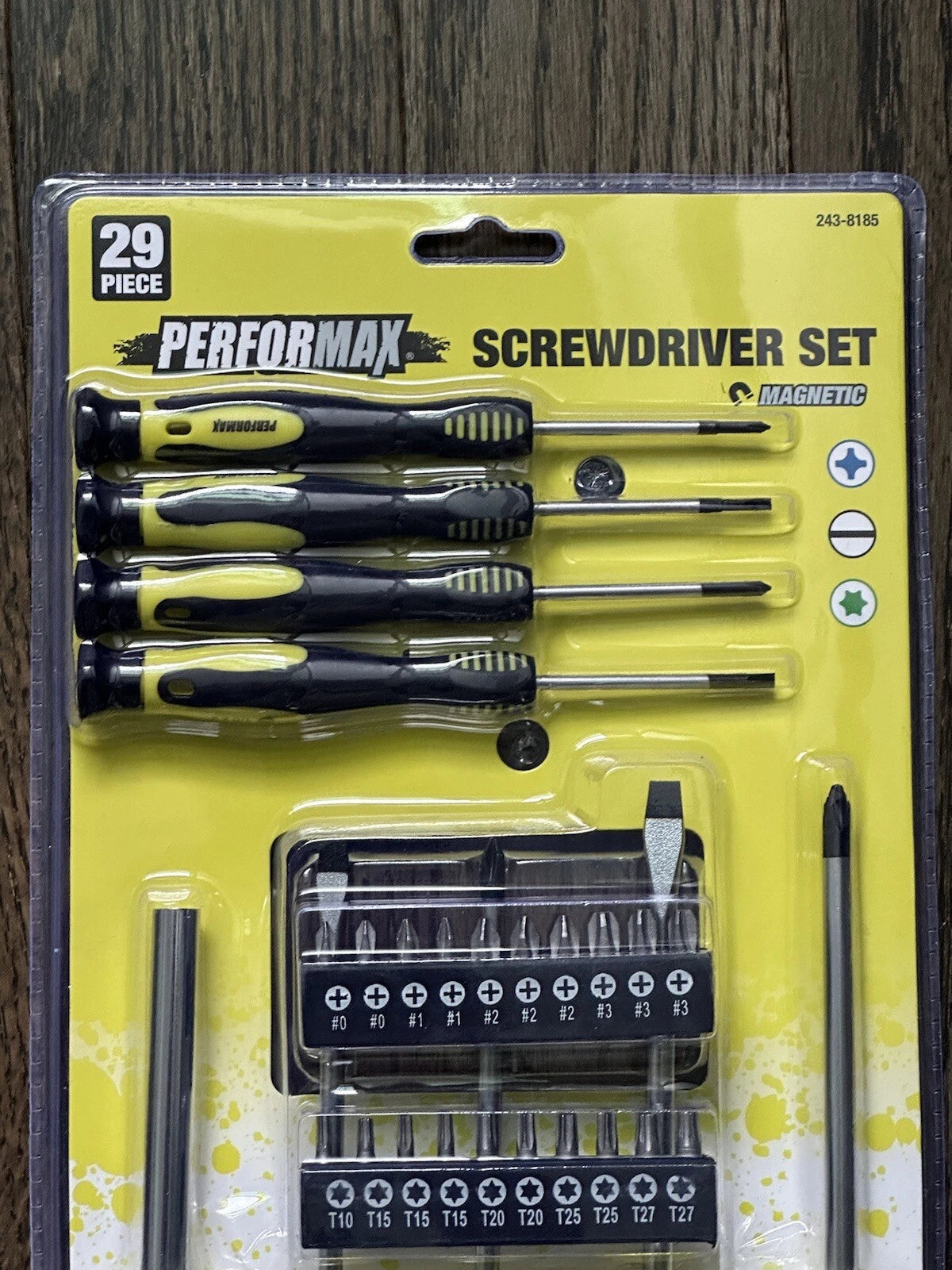 Performax Screwdriver Set Bundle 29 Piece Magnetic