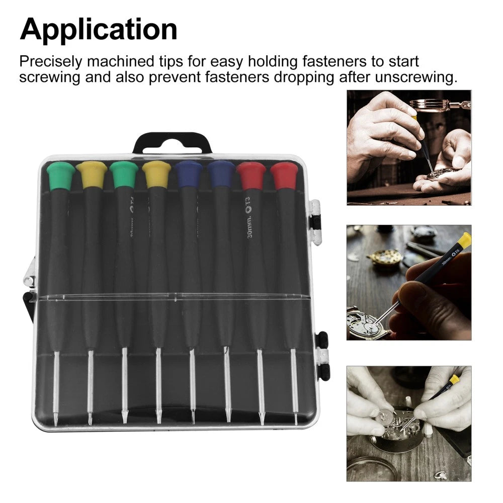 16 Pcs Screwdriver Set Alloy Steel Household Durable Screwdrivers