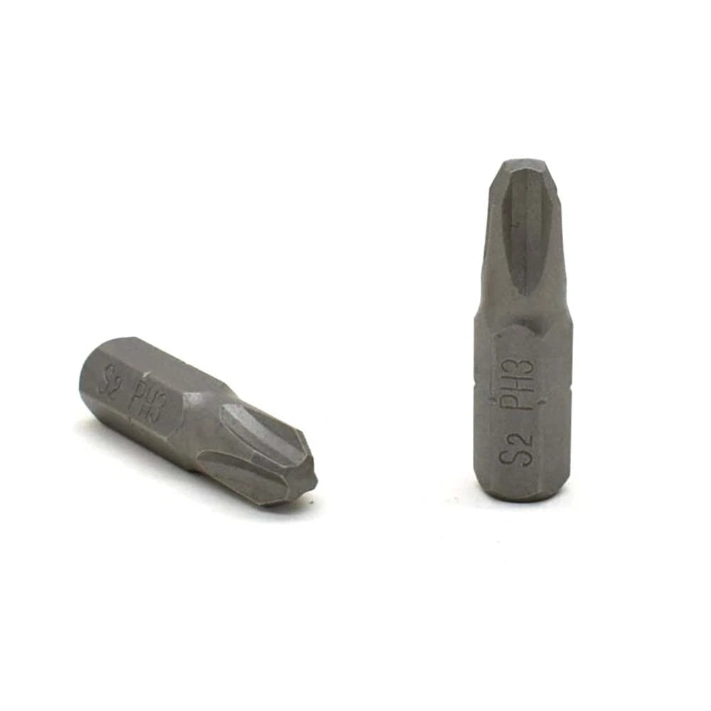 BP103-10PK 3# Phillips Head Power Screwdriver Bits - 1 Inch Long - 10