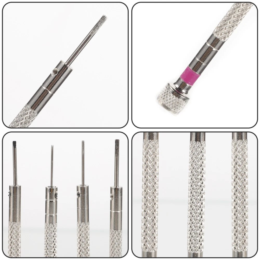 Flat Screwdriver Set Glasses Tools Adjust Watch Screwdrivers Eyeglass