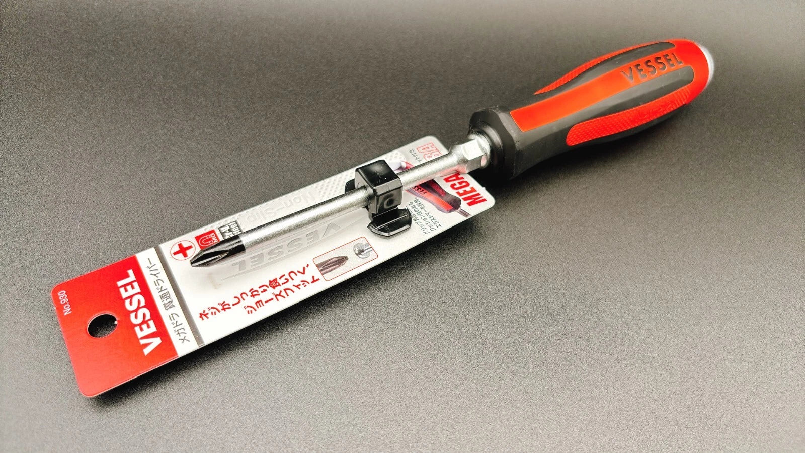Vessel Megadora 930 JIS Tang-Thru Screwdriver Phillips head Set From Japan