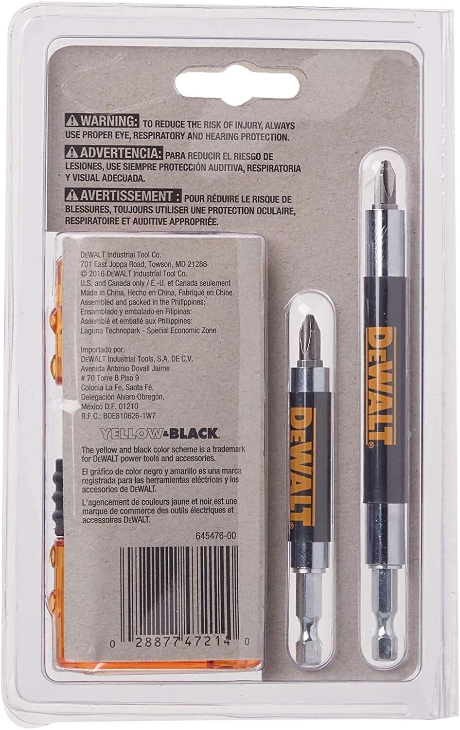 Screwdriver Bit Set, Magnetic Drive Guide, 14-Piece, Pack of 1 (DW2097CS)