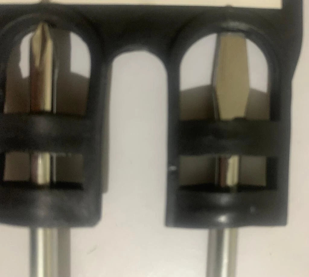 2 Pc Screwdriver Set Flat Screwdriver Cross Philips Screwdriver 4" Screwdrivers