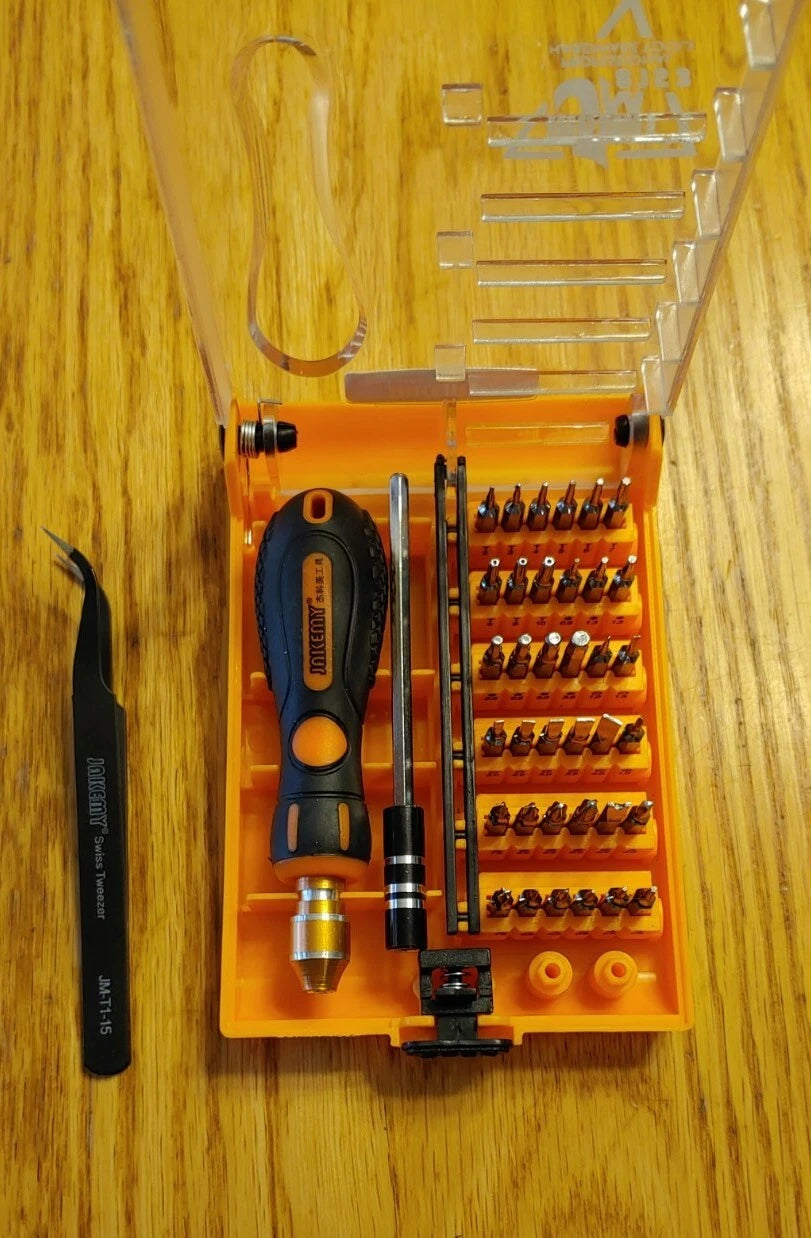 NEW 39in1 JM-8153 Precision Screwdriver Set Tech Kit Small Torx Bits Magnetic