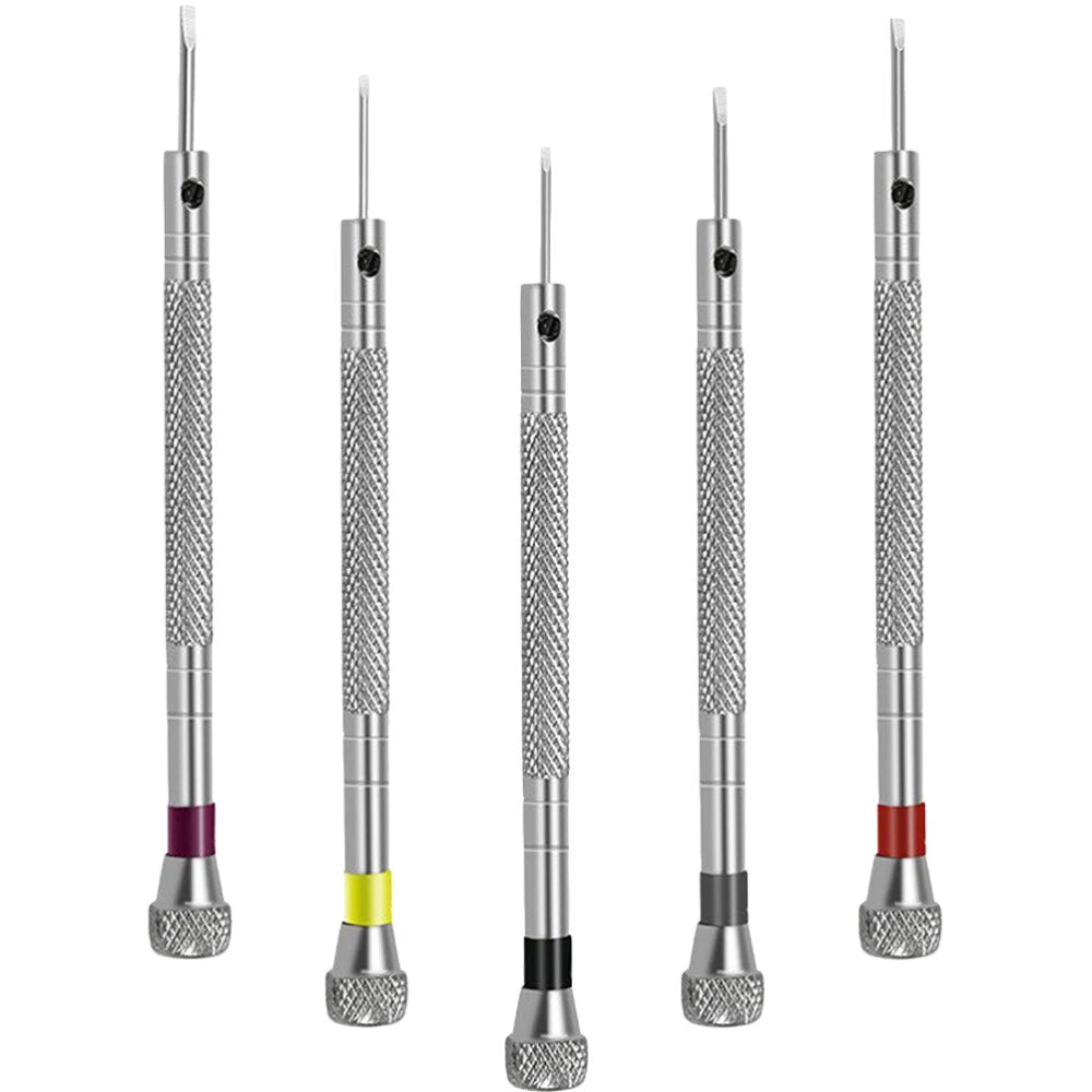 5PCS Precise Screwdrivers Watch Repair Tools Jewelry Screwdrivers Tools