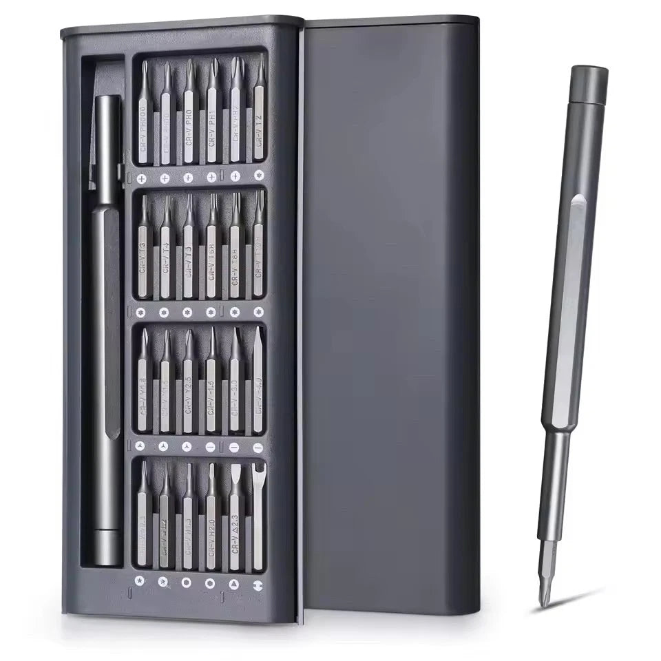 Precision Screwdriver Set 25 in 1 Phillips Torx Hexagonal Flat Head Magnetic Scr