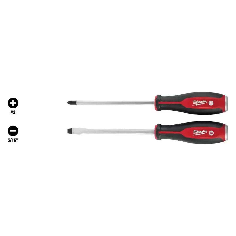 Demo Combination Screwdriver Drivers with Steel Caps (2-Piece)