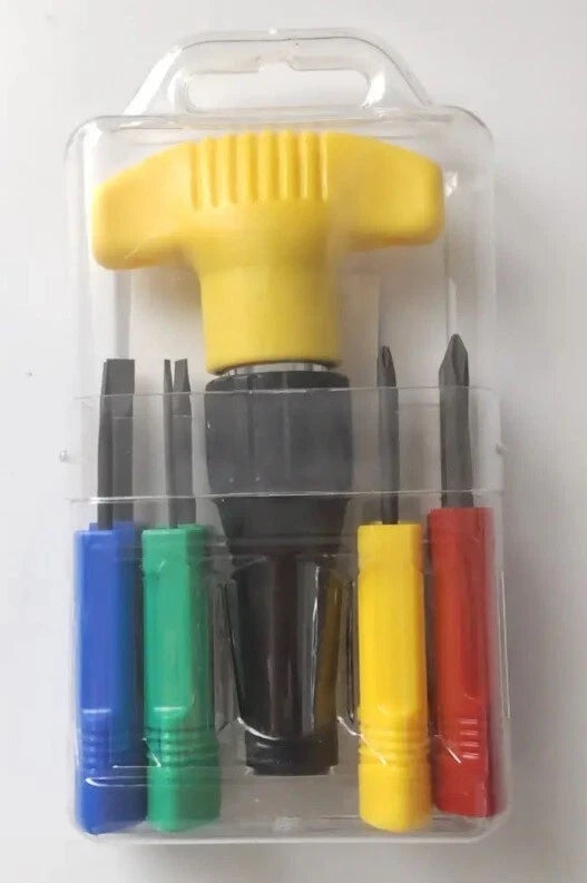 TRUSCO  HOME SCREWDRIVER SET WITH GRIP  TRD-8S