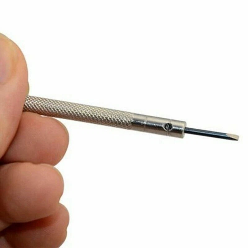 0.6Mm-2.0Mm 13Pcs New Watchmakers Screwdrivers Set Watch Glasses Flat Blade