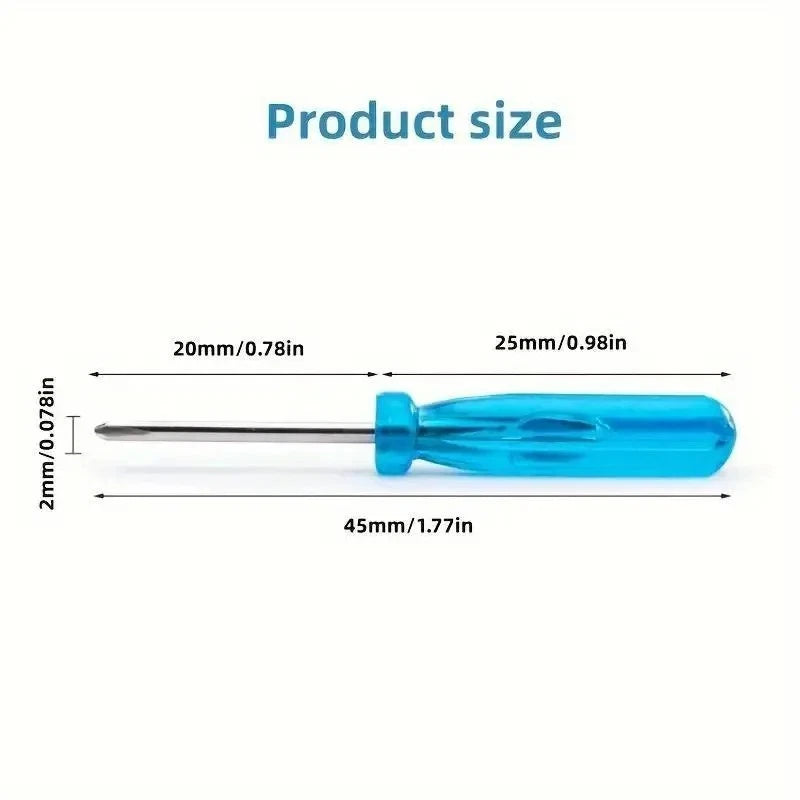 10pcs Blue Mini Screwdriver Set