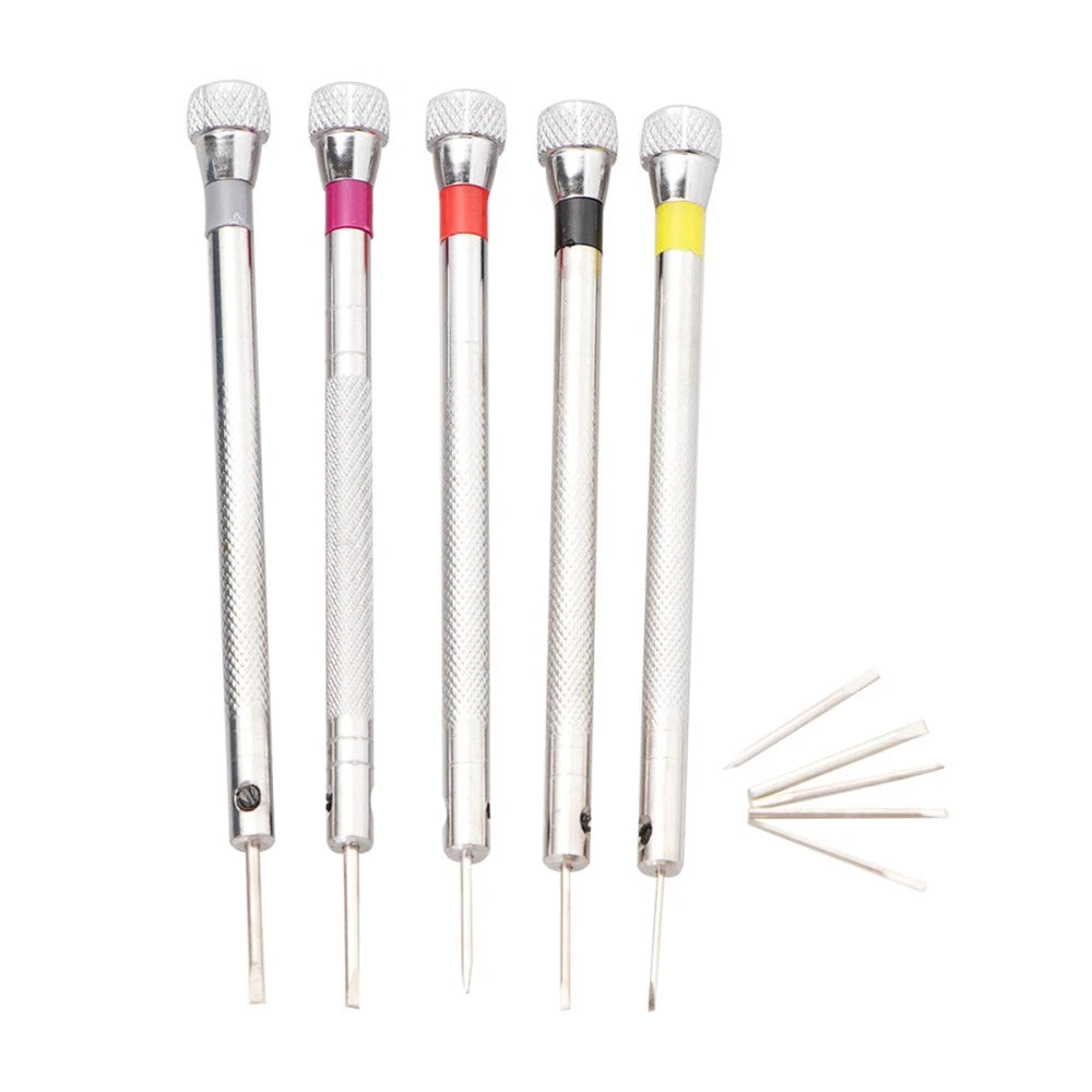 5 Pcs Small Screwdriver Set Eyeglass Repair Eyeglasses Kit Watch