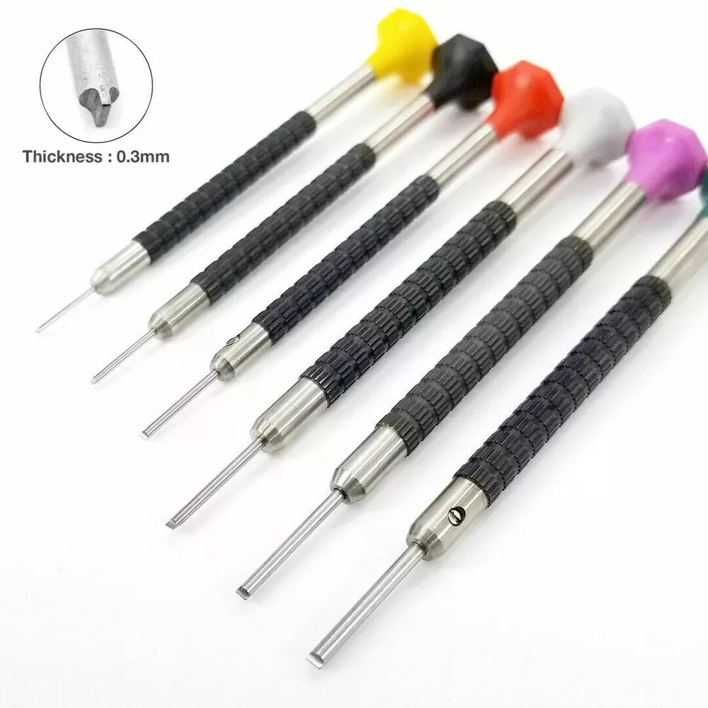 Horofix T-Blade Screwdriver with Spare Blades for Rolex Bracelet Link Screws