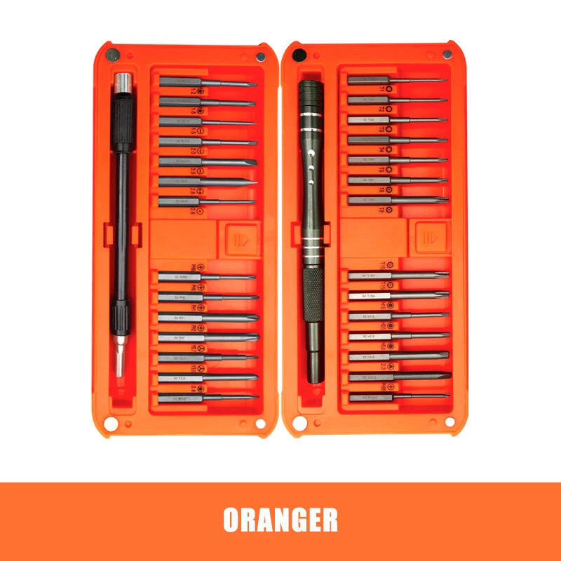 30 In 1 Screwdriver Set Magnetic Torx Hexagon Screwdriver Bits For Repair Tools