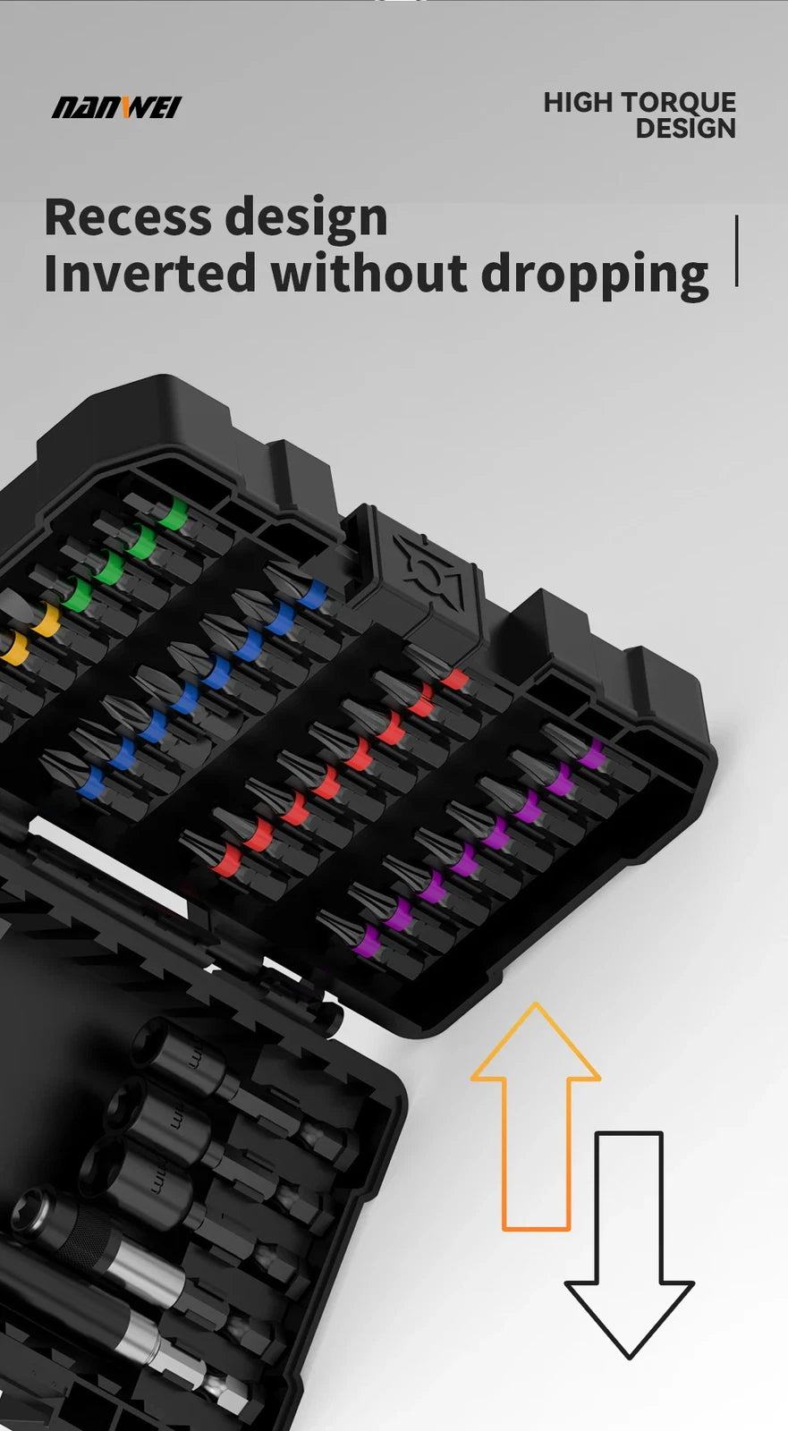 Deluxe Screwdriver Case Home Work Screw Repair Kit Multifunction Screwdriver