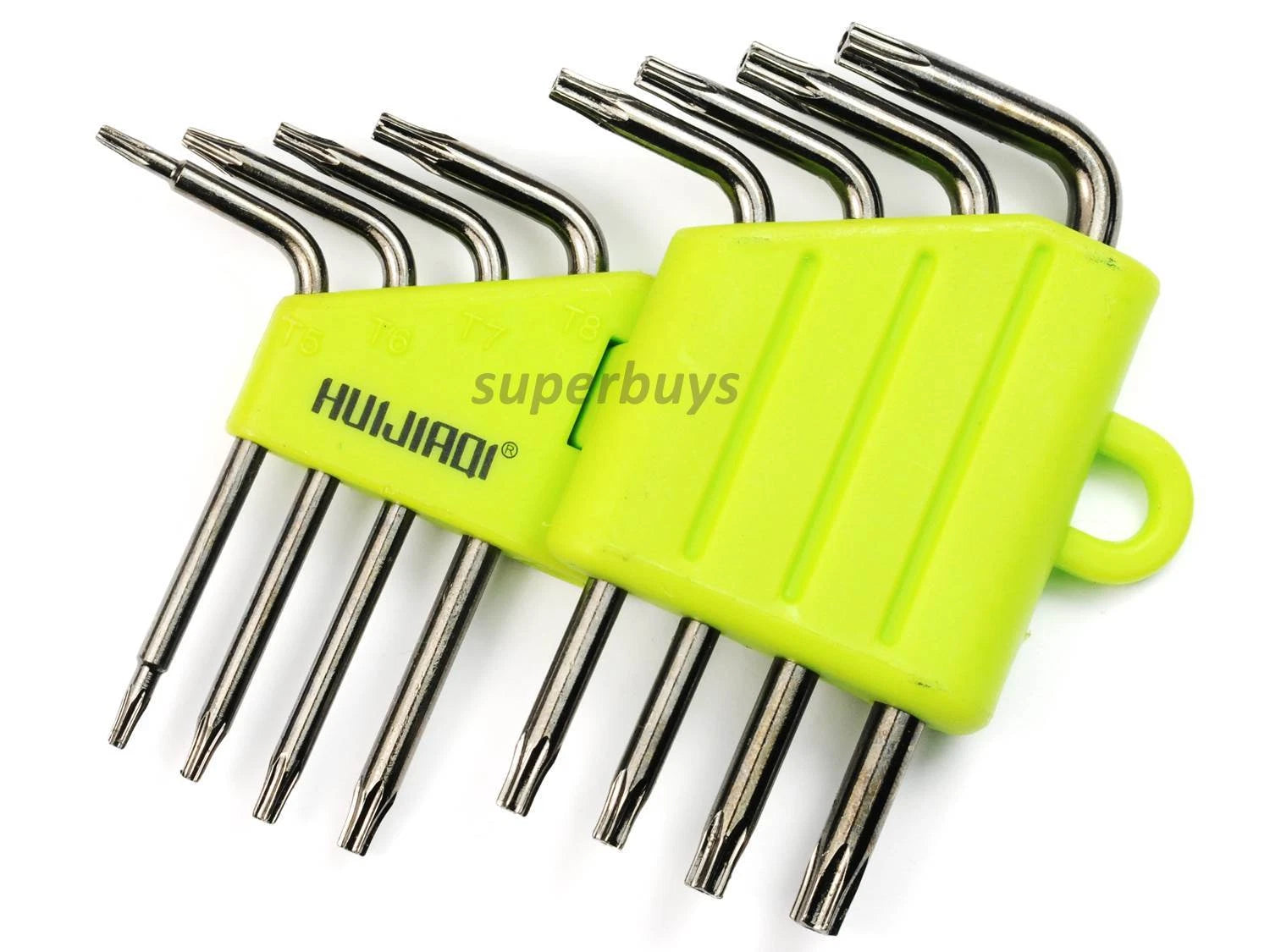 8pcs Set Security Torx Wrench Allen Key T5 T6 T7 T8 T9 T10 T15 T20 Tool Kit