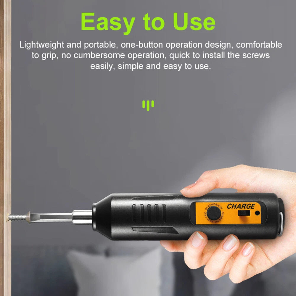 High Precise Screwdriver Set USB Charging Electronic Repairing Tool Set I0A0