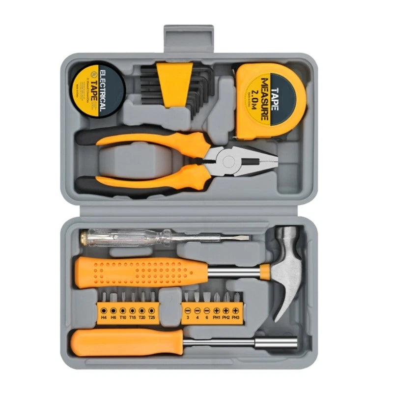 Multifunction Tool Set Heavy Duty Construction Compact Storage Ergonomic Design