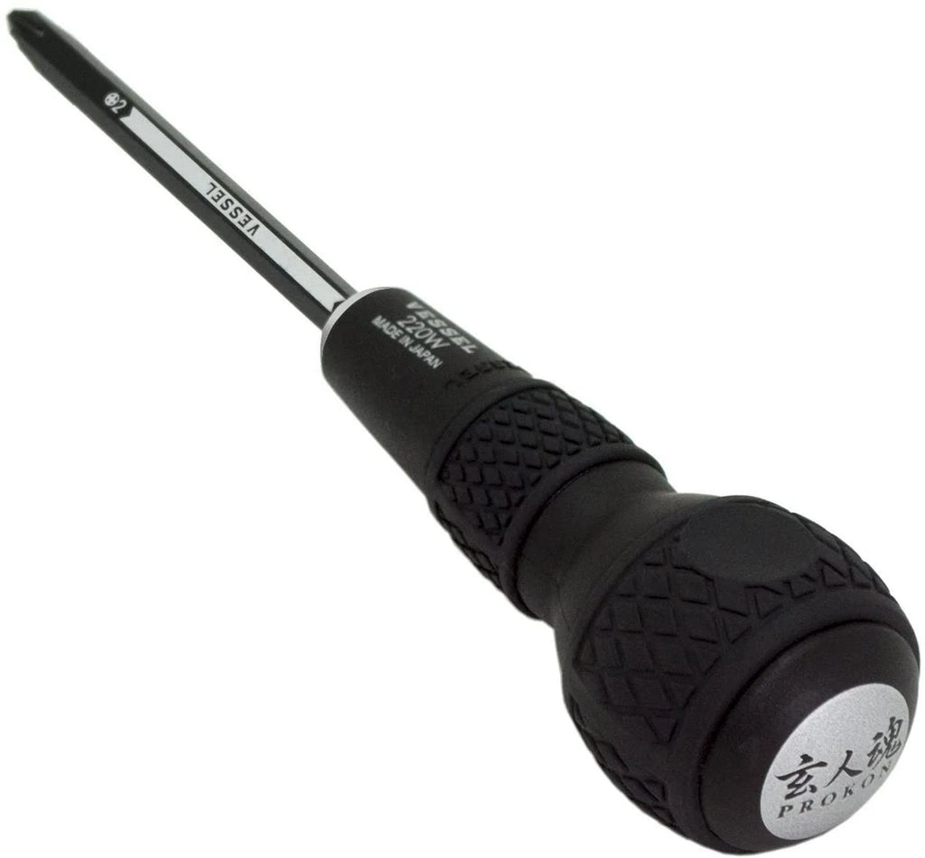 VESSEL PROKON Ball Grip Screwdriver set No.220W-3 Japan Import