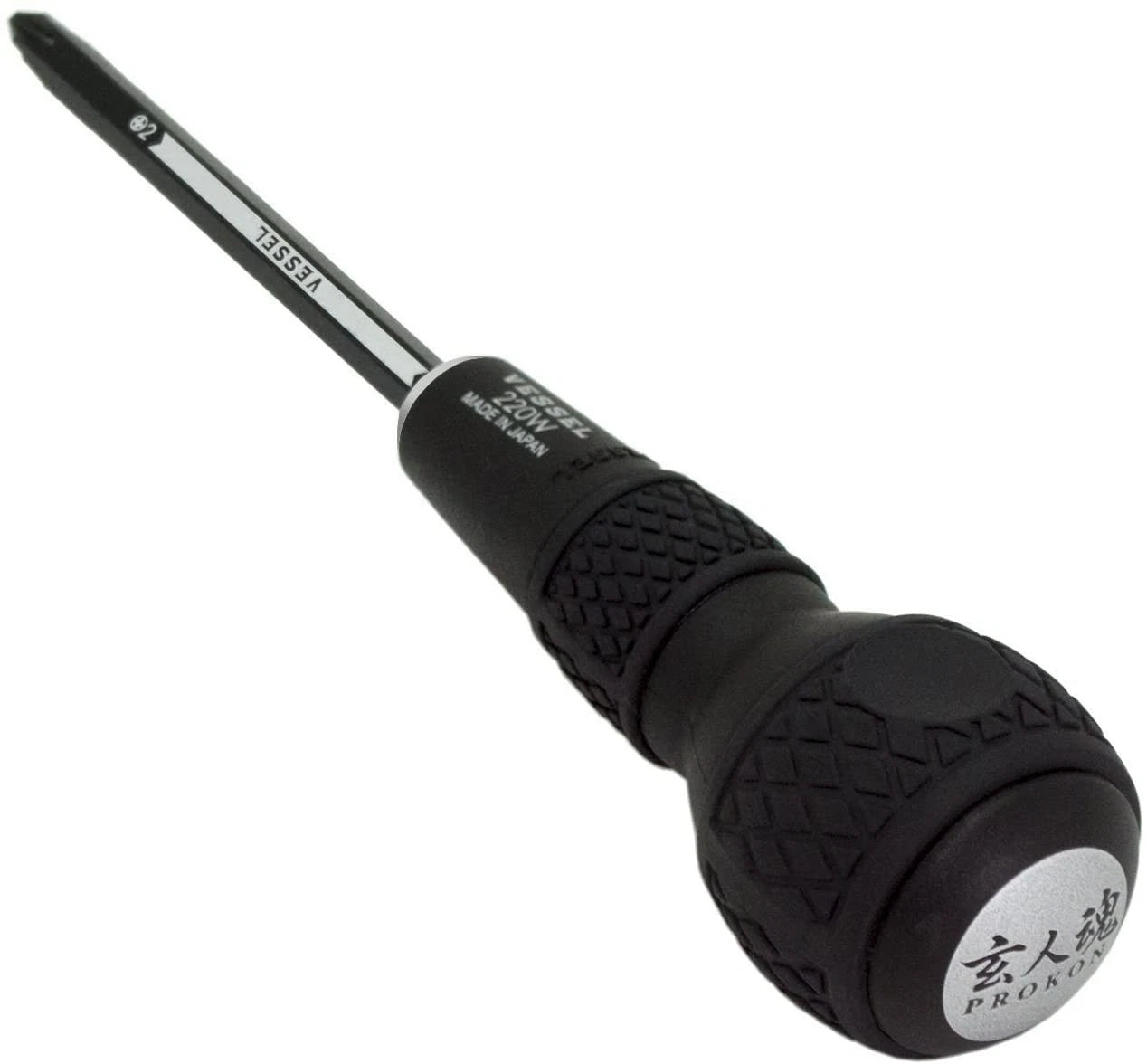 VESSEL PROKON Ball Grip Screwdriver set No.220W-3 Japan Import