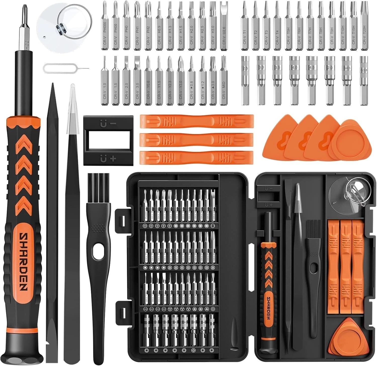 New Precision Screwdriver Kit 58 in 1 with 54 Bits Screwdriver Set Magnetic