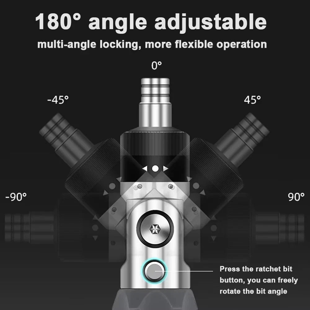 Ratchet Screwdriver Set Computer Repair Tools Box Multidirectional Repair Tools
