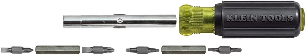 Klein Tools 32500 11-in-1 Screwdriver / Nut Driver Set, 8 Bits Small NEW USA