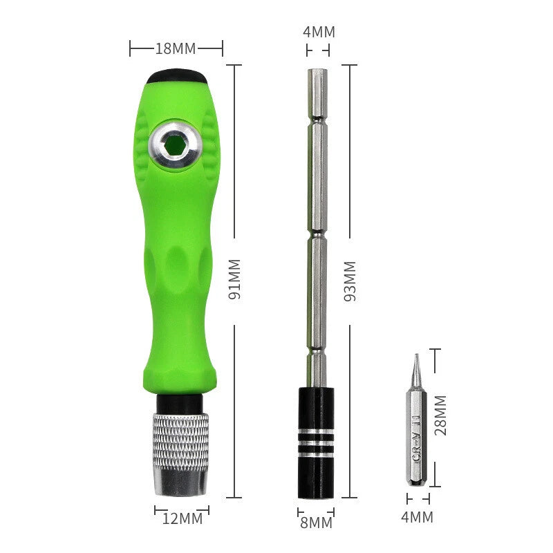 32 IN 1 SCREW DRIVER MICRO TOOL KIT REPAIR SET LAPTOP PC MAC COMPUTER