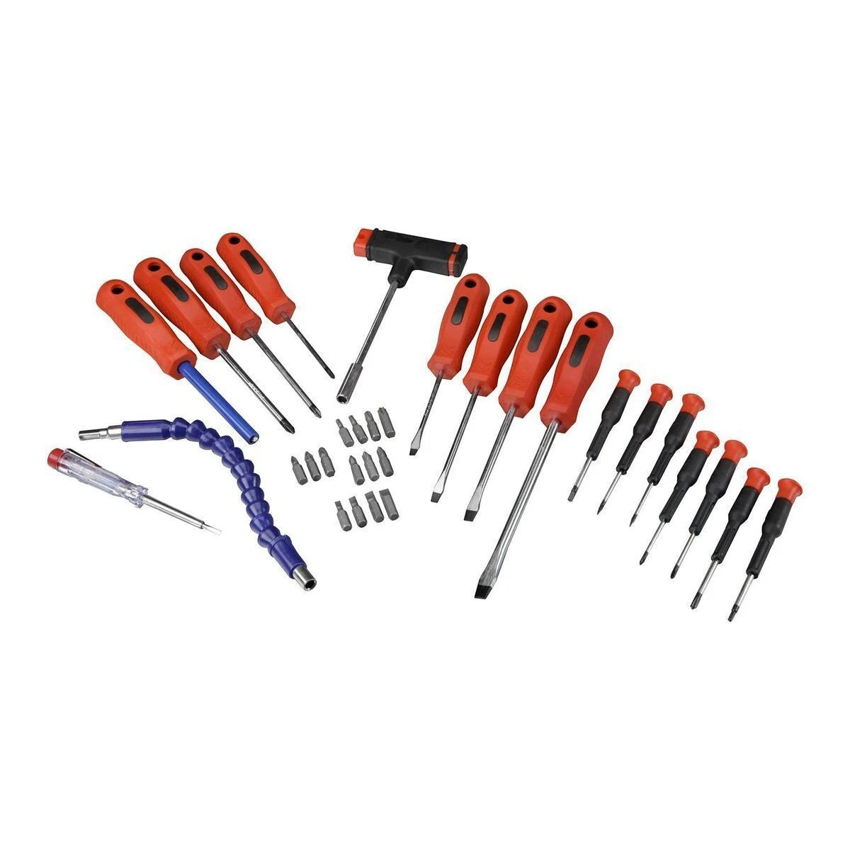 32 PIECE PRECISION MAGNETIC SCREWDRIVER SET HOBBIES, CASE NEW Crafts Household