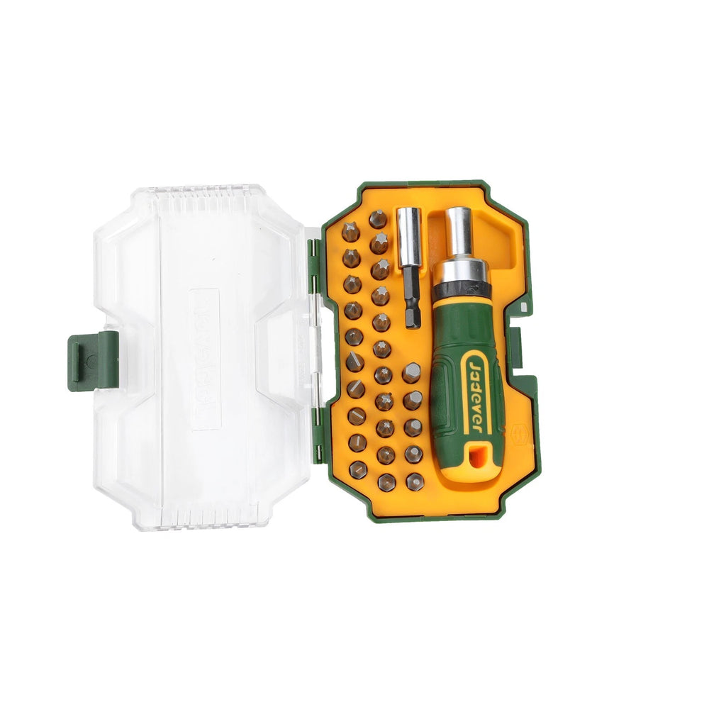 Jadever 28-Piece Ratcheting Screwdriver, Magnetic Bit