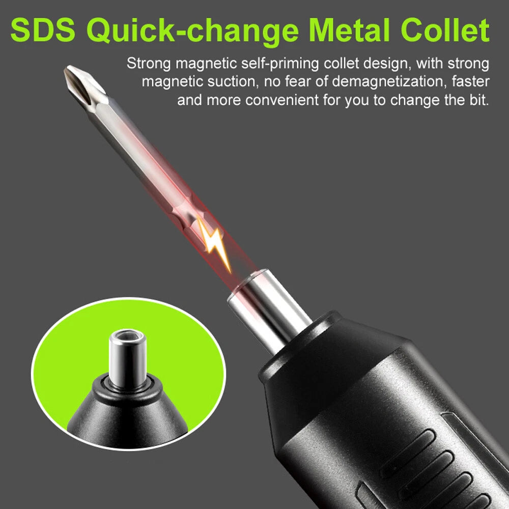 High Precise Screwdriver Set USB Charging Electronic Repairing Tool Set I0A0