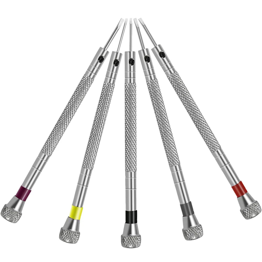 5PCS Precise Screwdrivers Watch Repair Tools Jewelry Screwdrivers Tools