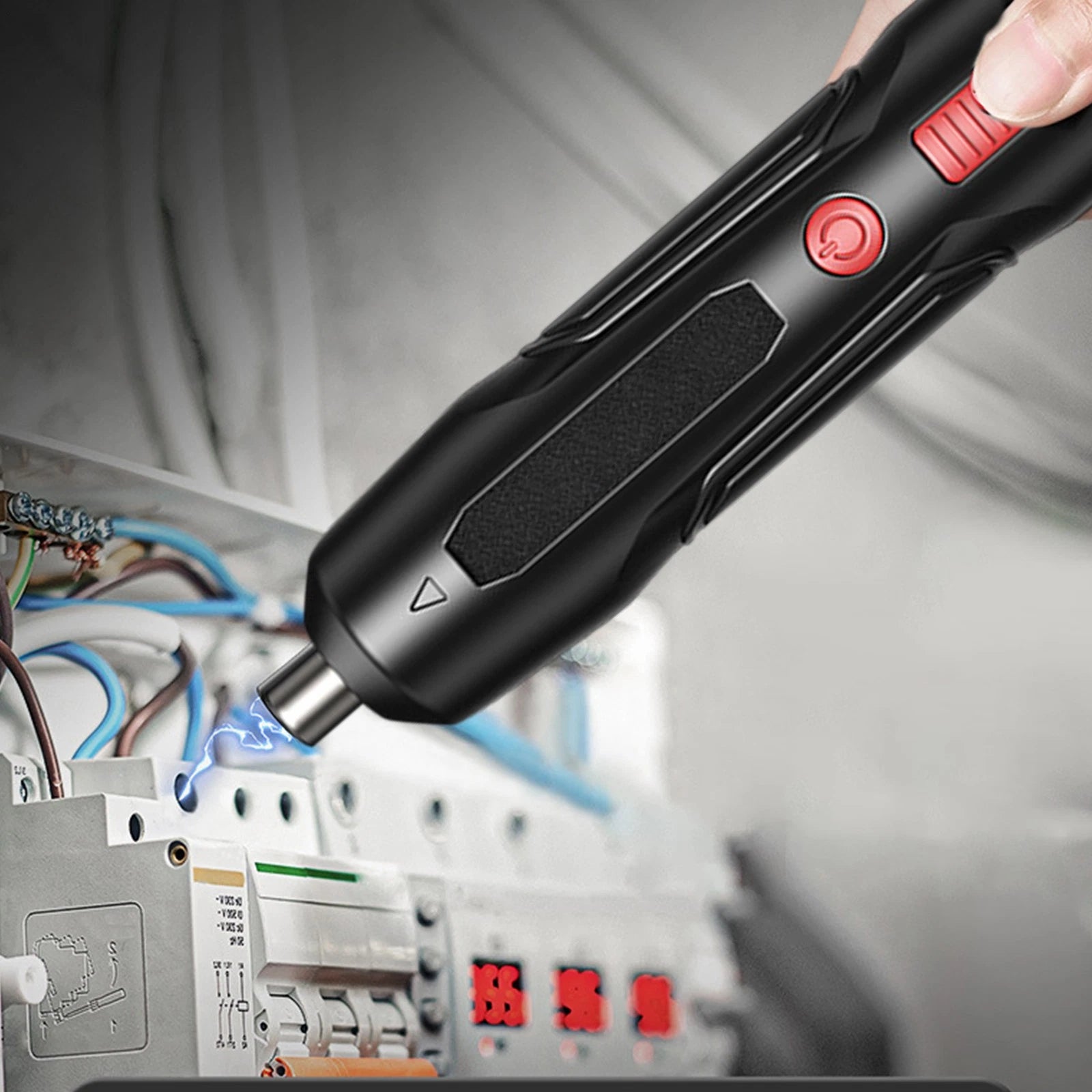 Cordless Screwdriver Set, Electric Screwdriver Battery Electric Combi Screwdrive