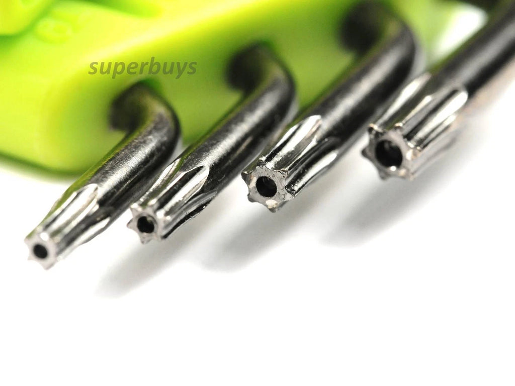 8pcs Set Security Torx Wrench Allen Key T5 T6 T7 T8 T9 T10 T15 T20 Tool Kit
