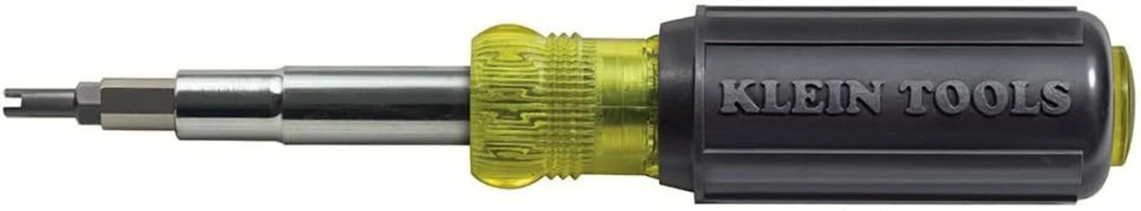 Versatile 11-in-1 Screwdriver/Nut Driver with Schrader Valve Bit—HVAC Essential