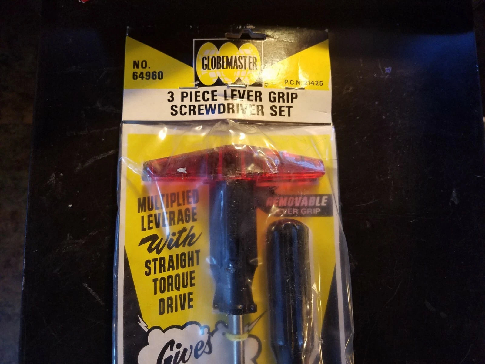 Globemaster lever grip screwdriver Set, 3-Piece