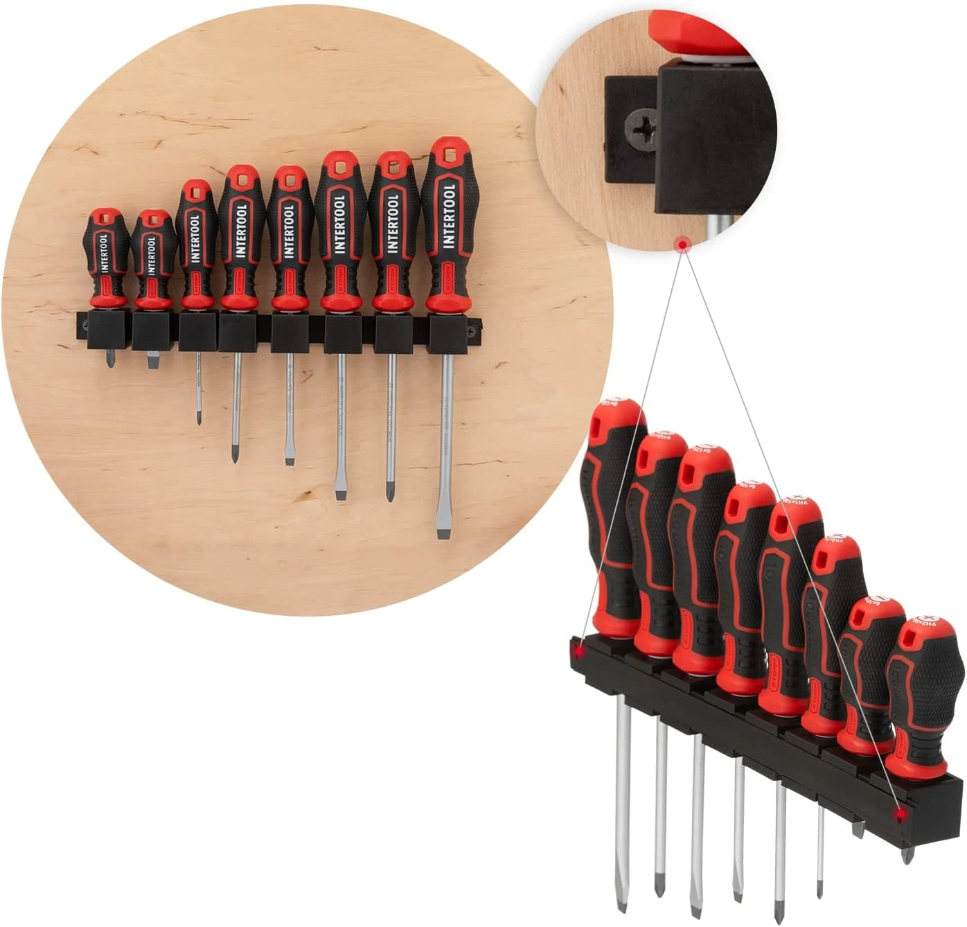 8-Piece Magnetic Screwdriver Set, 4 Phillips, 4 Flat Head, Profession best