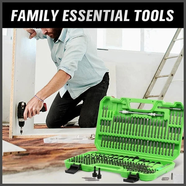 Professional Quality Chrome Vanadium Screwdriver Set - 232 Pieces for Every Task