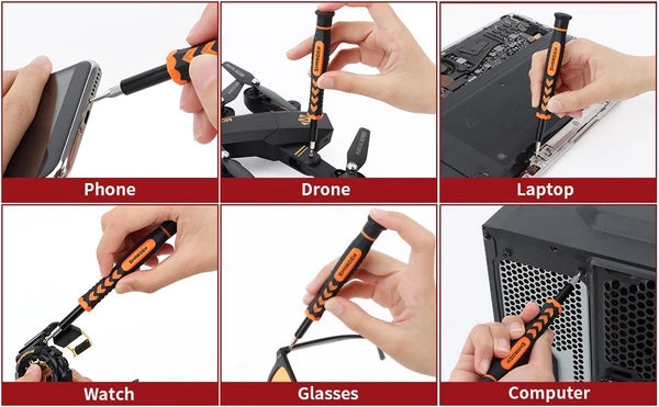 New Precision Screwdriver Kit 58 in 1 with 54 Bits Screwdriver Set Magnetic