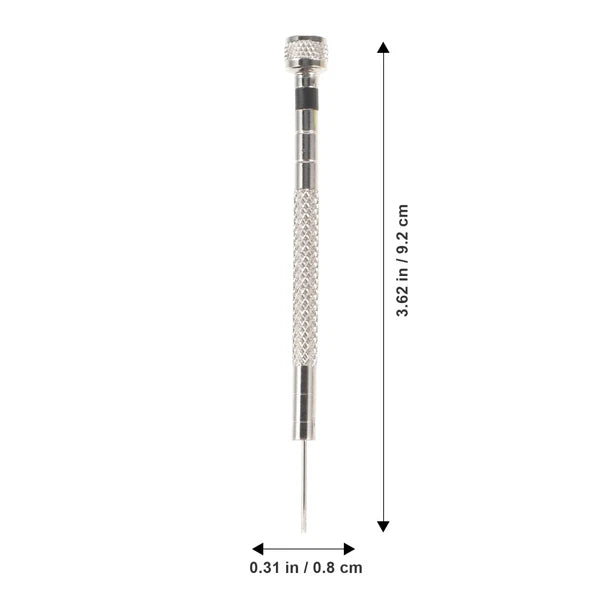 Flat Screwdriver Set Watch Fixing Tool Kit Eyeglass Repair Travel Tools