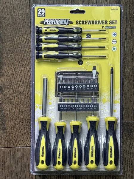 Performax Screwdriver Set Bundle 29 Piece Magnetic