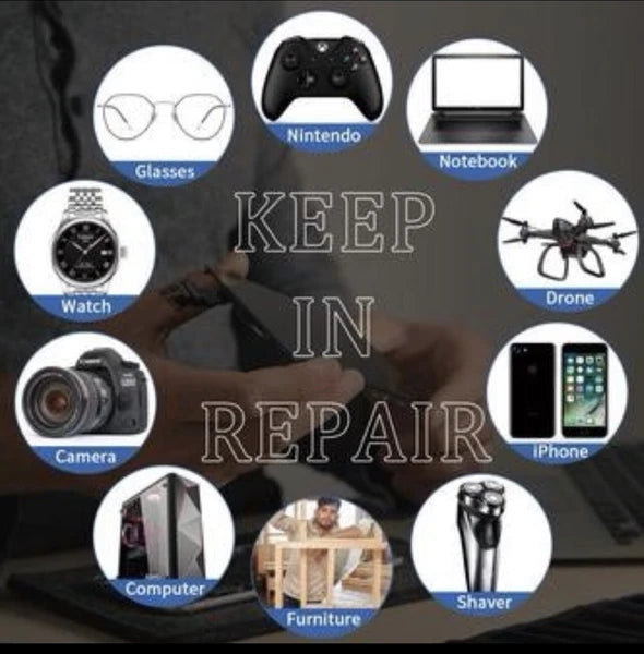 Professional Repair Tool Kit Fix iPhone Tablet Cell Phone Computers Electronics