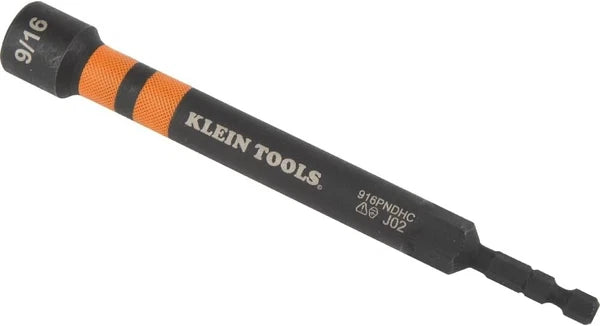 Klein Tools 32950 Ratcheting Impact Nut Driver Set, Magnetic, 6 SAE Sizes