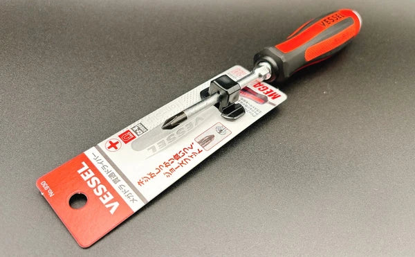 Vessel Megadora 930 JIS Tang-Thru Screwdriver Phillips head Set From Japan