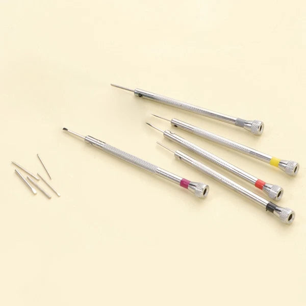 5 Pcs Small Screwdriver Set Eyeglass Repair Eyeglasses Kit Watch