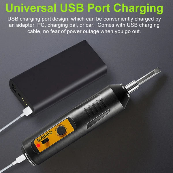 High Precise Screwdriver Set USB Charging Electronic Repairing Tool Set I0A0
