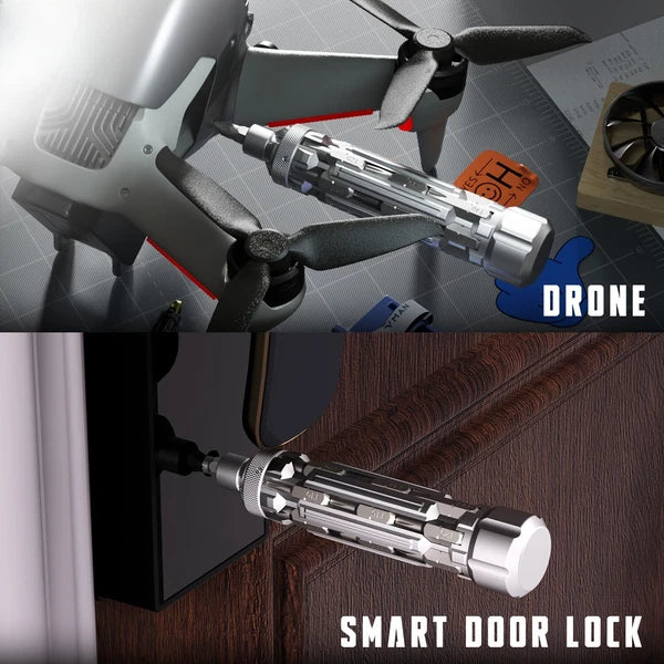 Multi-Function Screwdriver Set with Magnetic Hex Drill Bit Portable Repair Tool