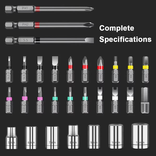 Ratchet Screwdriver Set Computer Repair Tools Box Multidirectional Repair Tools
