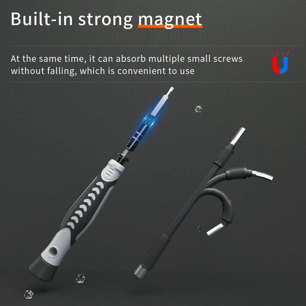130 in 1 Precision Screwdriver Set Magnetic Bit Kit Precision Screwdriver Set