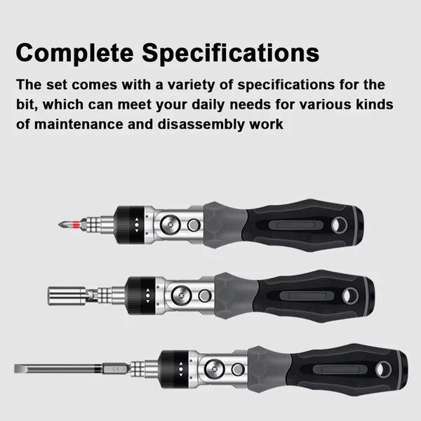 Ratchet Screwdriver Set Computer Repair Tools Box Multidirectional Repair Tools