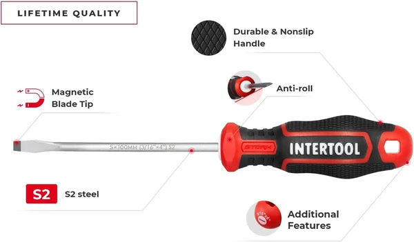 8-Piece Magnetic Screwdriver Set, 4 Phillips, 4 Flat Head, Profession best